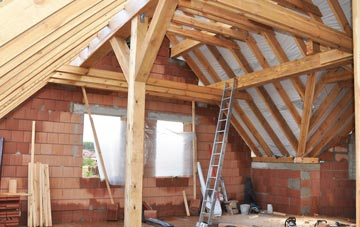 London End attic trusses